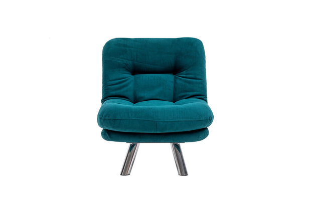 Poltrona Letto in tessuto Misa Piccola Blu (2)