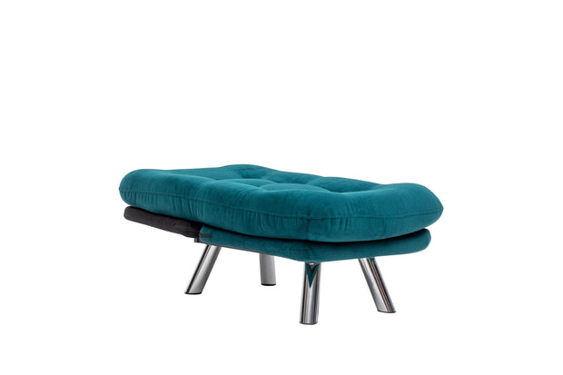 Poltrona Letto in tessuto Misa Piccola Blu (4)