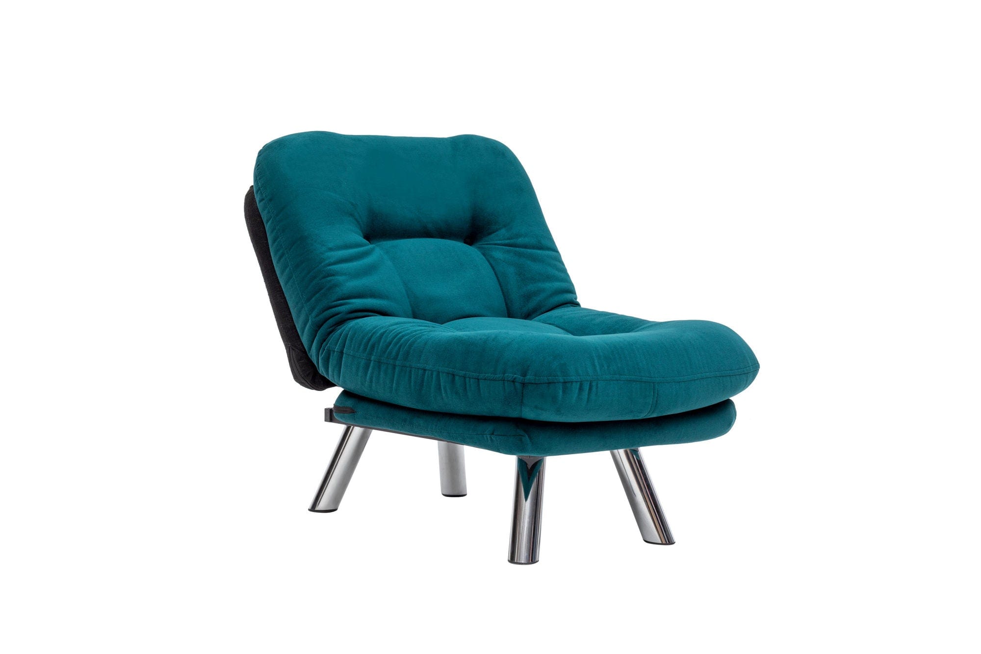 Poltrona Letto in tessuto Misa Piccola Blu (5)