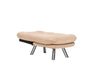 Poltrona Letto in tessuto Misa Piccola Crema (4)