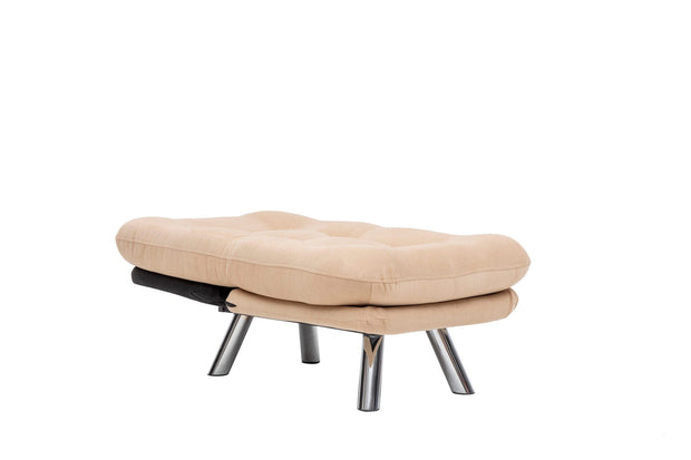 Poltrona Letto in tessuto Misa Piccola Crema (4)