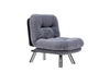 Poltrona Letto in tessuto Misa Piccola Grigio (3)