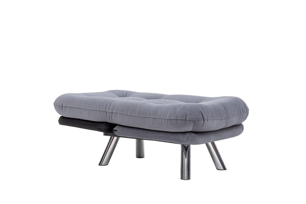 Poltrona Letto in tessuto Misa Piccola Grigio (4)