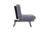 Poltrona Letto in tessuto Misa Piccola Grigio (6)