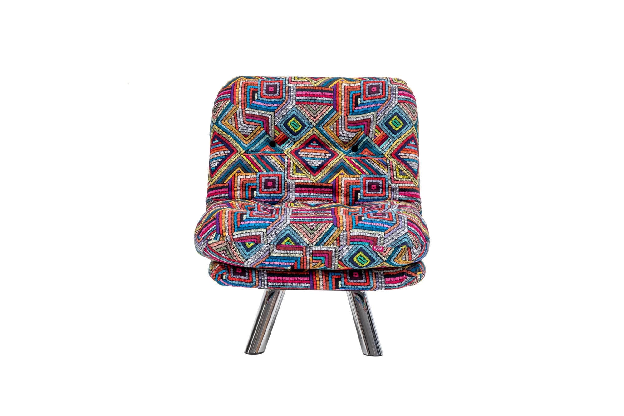 Poltrona Letto in tessuto Misa Piccola Multicolore (2)