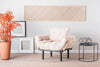 Poltrona Letto in tessuto Nitta Crema