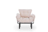 Poltrona Letto in tessuto Nitta Crema (2)