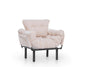 Poltrona Letto in tessuto Nitta Crema (3)