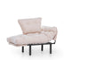 Poltrona Letto in tessuto Nitta Crema (5)