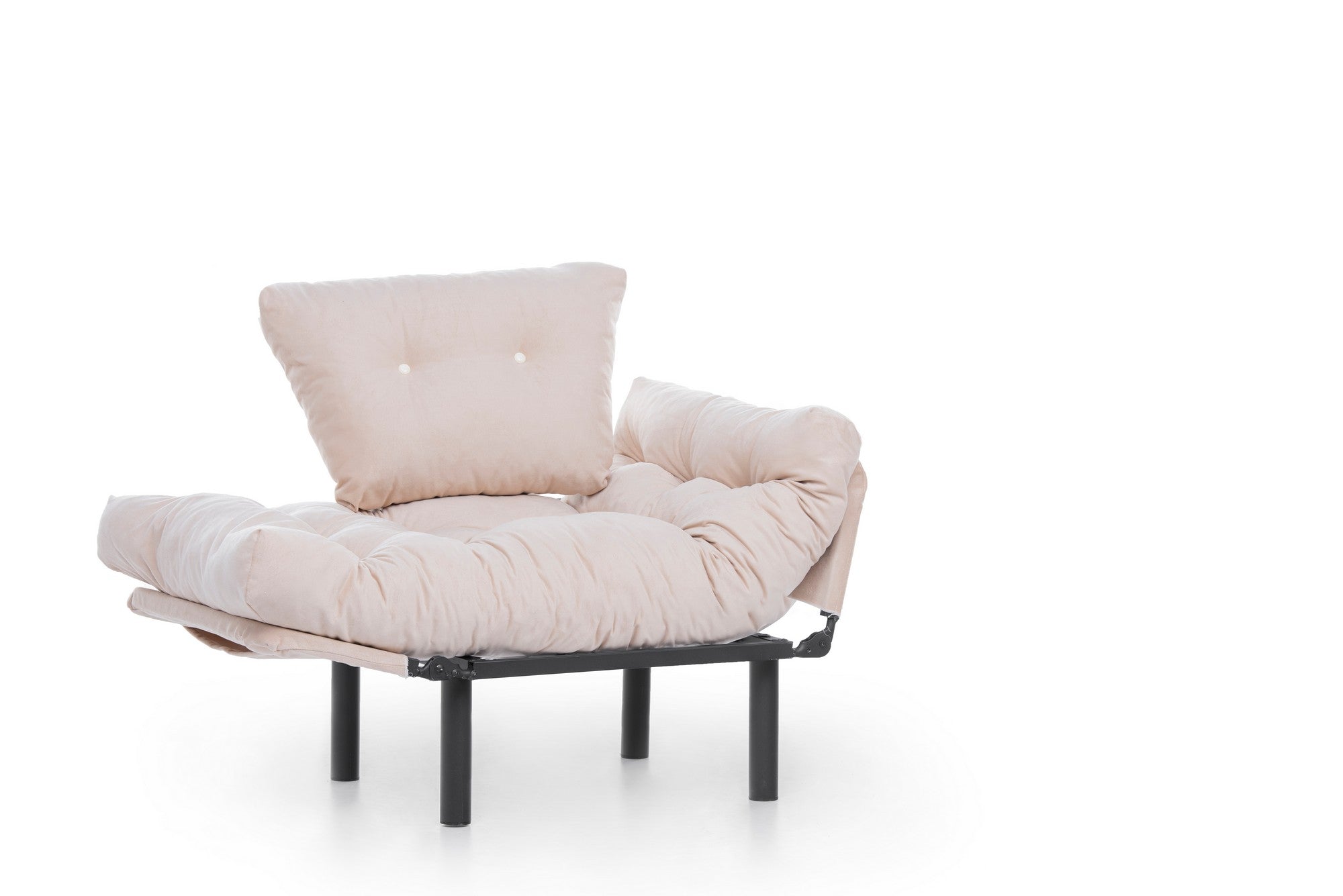 Poltrona Letto in tessuto Nitta Crema (6)