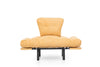 Poltrona Letto in tessuto Nitta Giallo (4)