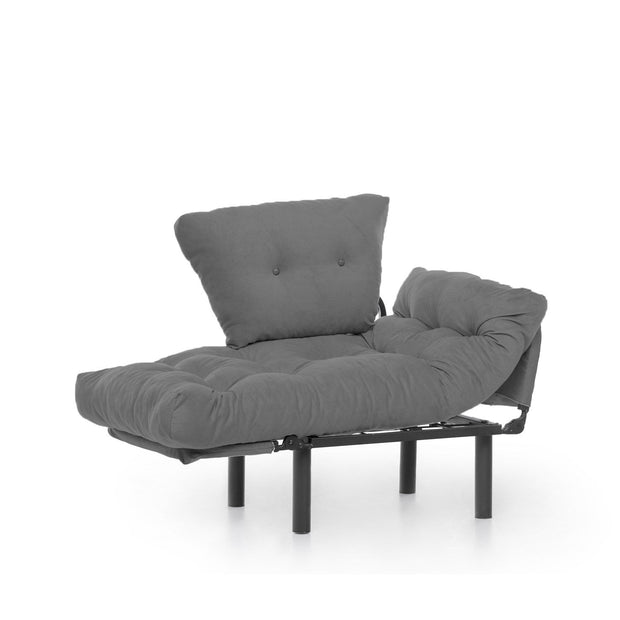 Poltrona Letto in tessuto Nitta Grigio (2)