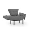Poltrona Letto in tessuto Nitta Grigio (3)