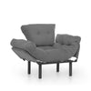 Poltrona Letto in tessuto Nitta Grigio (4)