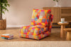 Poltrona Letto in tessuto Taida Multicolore