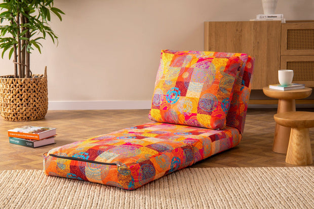 Poltrona Letto in tessuto Taida Multicolore (2)