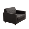 Poltrona Letto in tessuto Zugo Grigio