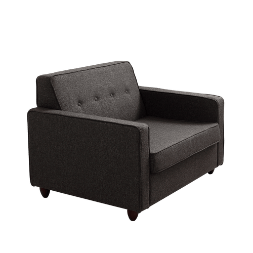 Poltrona Letto in tessuto Zugo Grigio