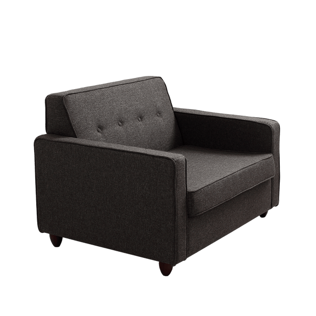 Poltrona Letto in tessuto Zugo Grigio