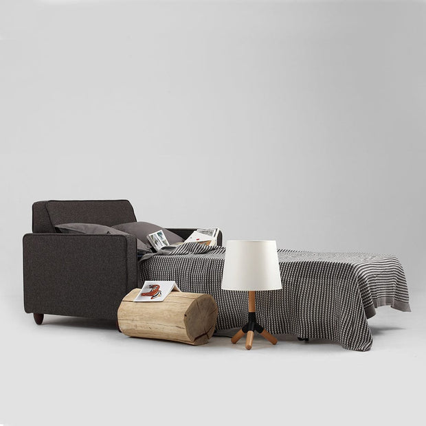 Poltrona Letto in tessuto Zugo Grigio (2)