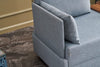Poltrona modulare in tessuto Fly Left Blu (2)
