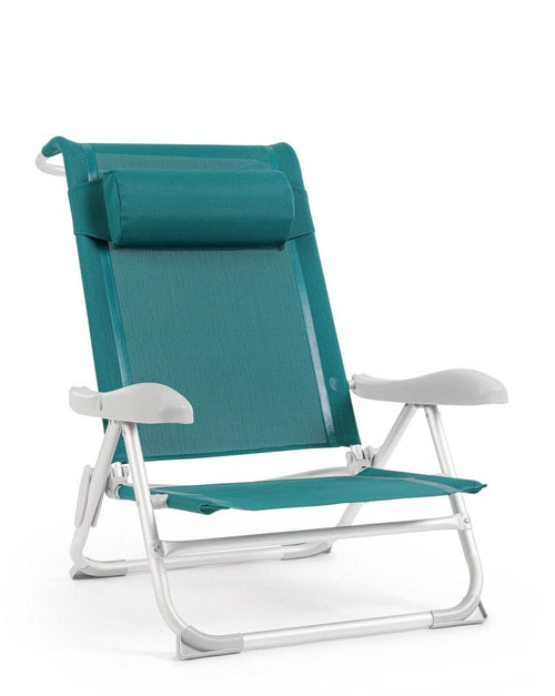 Bizzotto Poltrona pieghevole da giardino Cayo Octane Blu