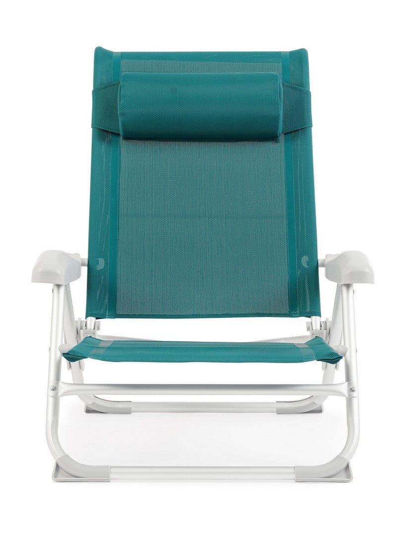 Bizzotto Poltrona pieghevole da giardino Cayo Octane Blu