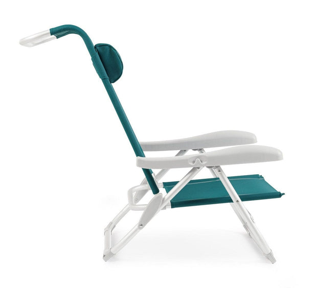 Bizzotto Poltrona pieghevole da giardino Cayo Octane Blu