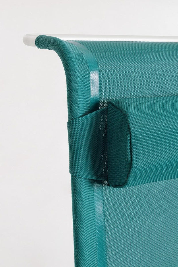 Bizzotto Poltrona pieghevole da giardino Cayo Octane Blu