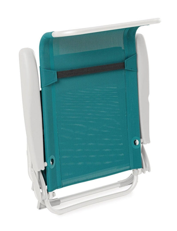 Bizzotto Poltrona pieghevole da giardino Cayo Octane Blu