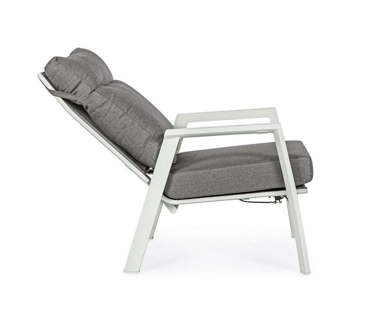 Bizzotto Poltrona Reclinabile da giardino Kledi Lunar Antracite