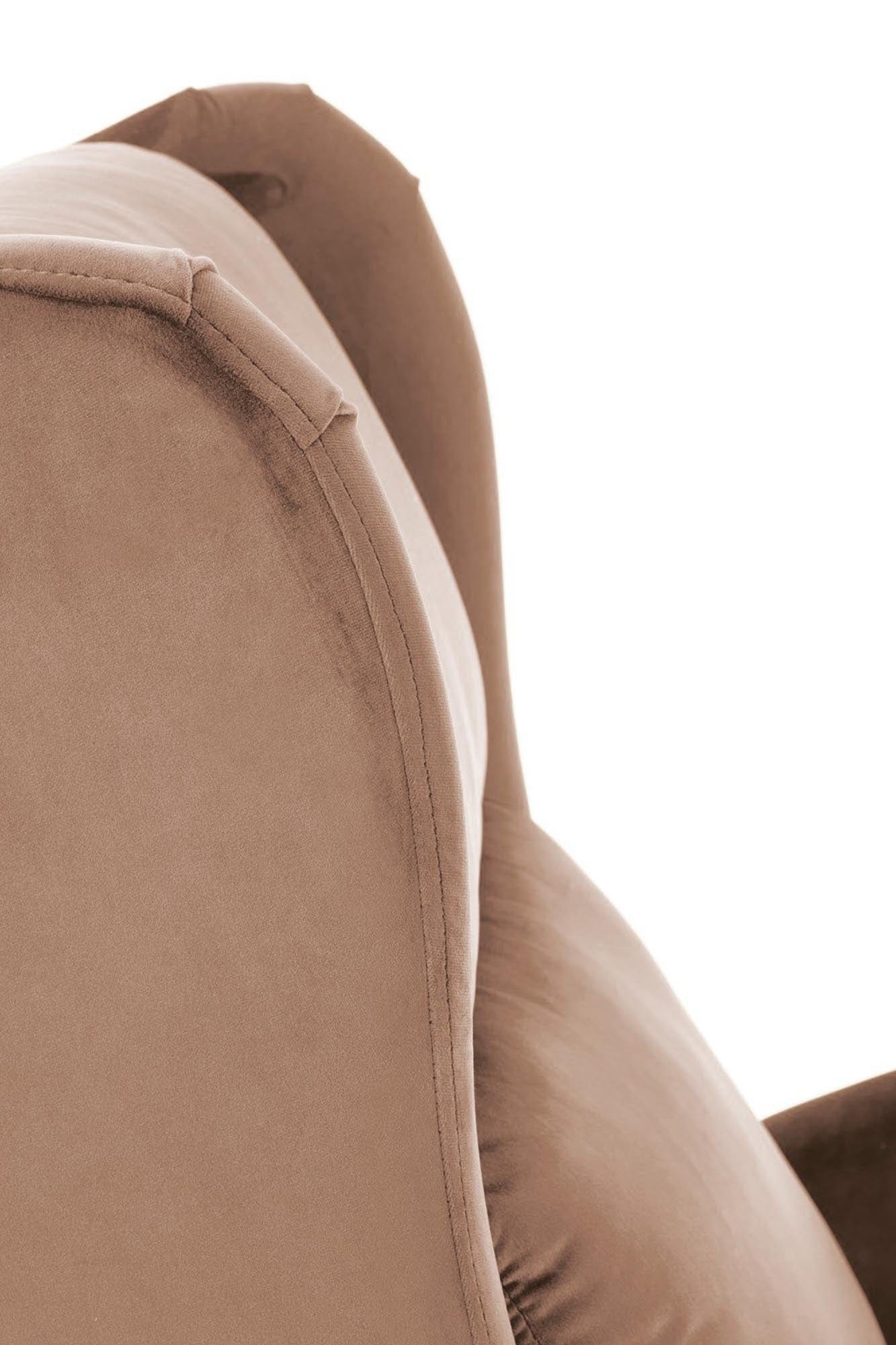 Halmar Poltrona Reclinabile in tessuto Agustin 2 Beige