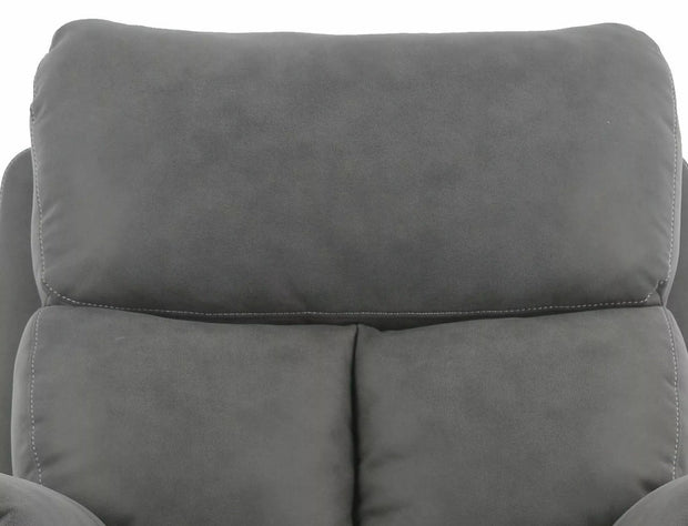 Signal Poltrona Reclinabile in tessuto Hades Grigio