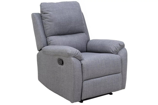 Poltrona Reclinabile in tessuto Spencer 1 Bjorn Grigio
