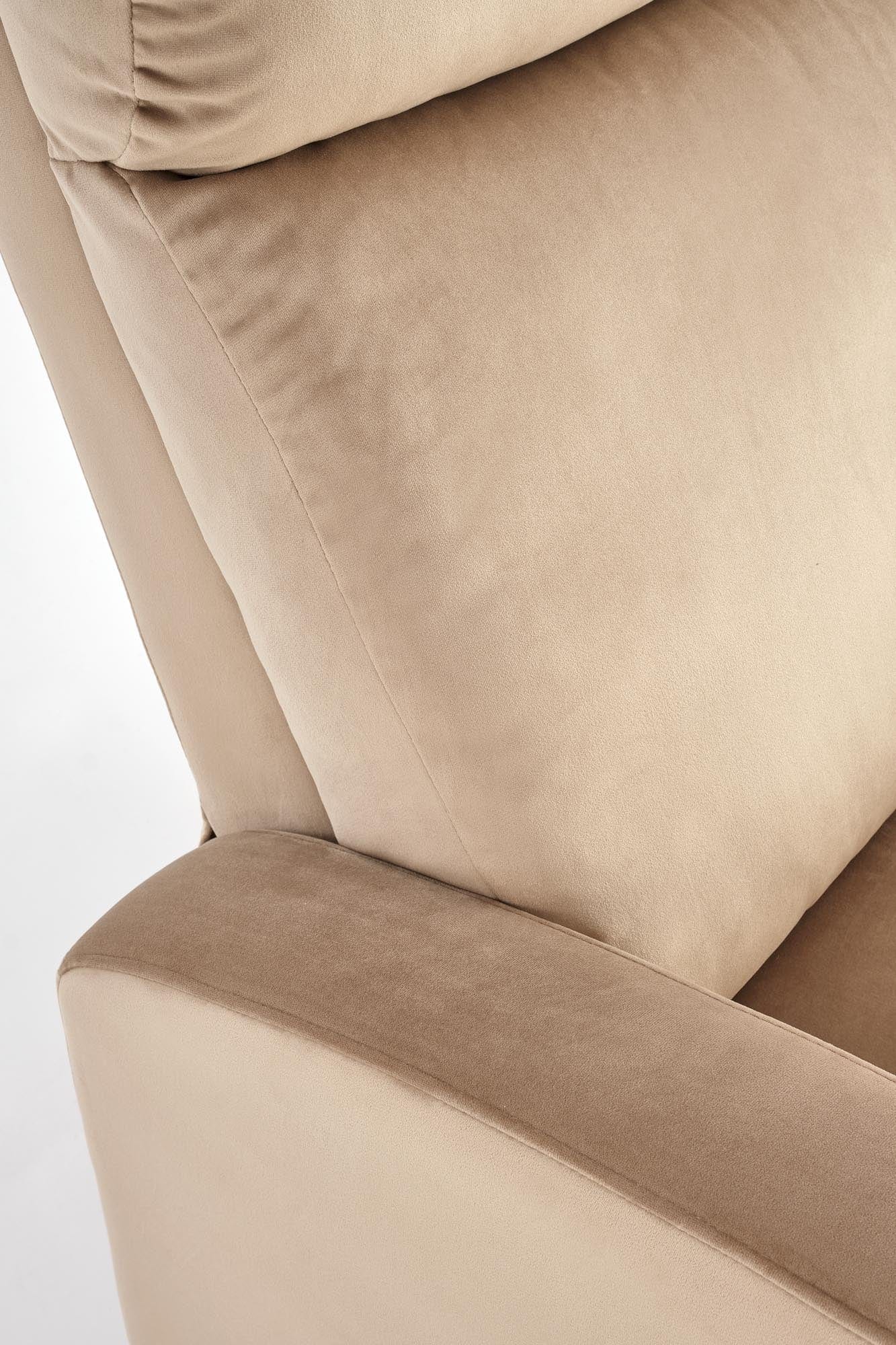 Halmar Poltrona Reclinabile in velluto Wonder Beige