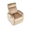 Halmar Poltrona Reclinabile in velluto Wonder Beige