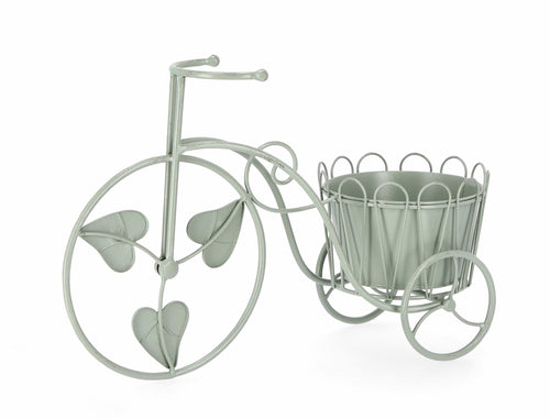 Bizzotto Porta piante per vaso Harriet Bycicle Verde