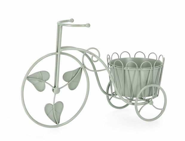 Bizzotto Porta piante per vaso Harriet Bycicle Verde