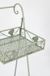 Bizzotto Porta piante per vaso Harriet Rectangle 2SH Verde