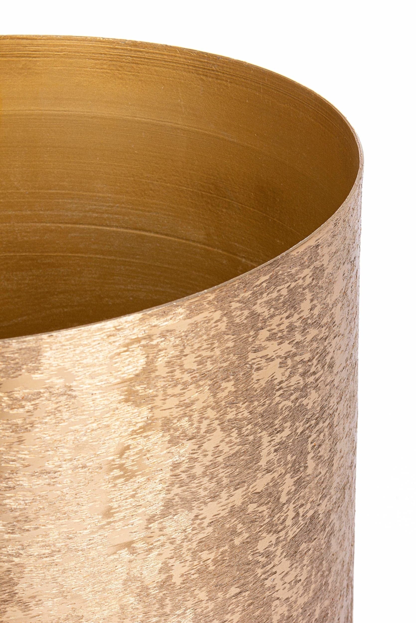 Bizzotto Porta piante per vaso Varanasi Stand Round Oro