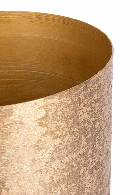 Bizzotto Porta piante per vaso Varanasi Stand Round Oro