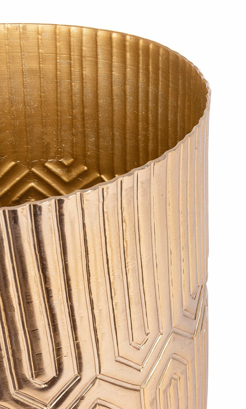 Bizzotto Porta piante sospeso Chennai Round Oro