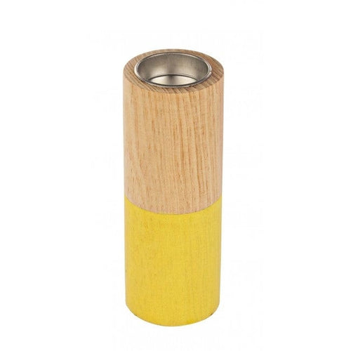 Bizzotto Portacandele Block Giallo