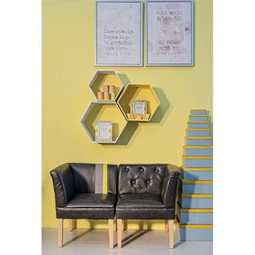 Bizzotto Portacandele Block Giallo