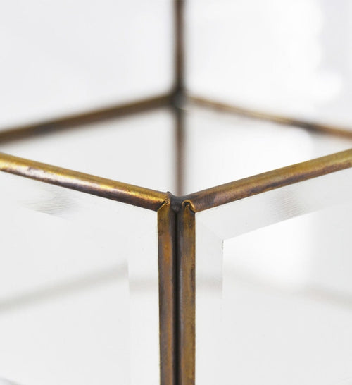 Portacandele Hexagonal Bezel Trasparente (1)