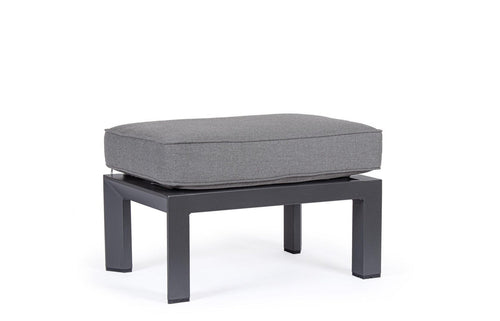 Bizzotto Pouf da giardino Hendrix Antracite