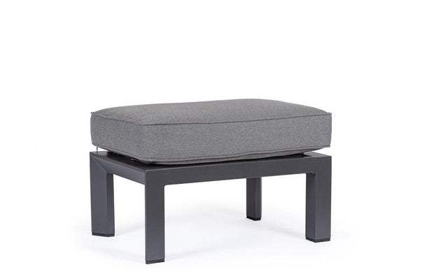 Bizzotto Pouf da giardino Hendrix Antracite