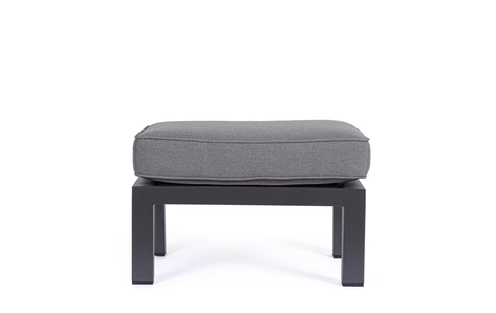 Bizzotto Pouf da giardino Hendrix Antracite