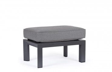 Bizzotto Pouf da giardino Hendrix Antracite
