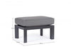 Bizzotto Pouf da giardino Hendrix Antracite